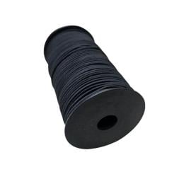 Шнур-Резинка 2.8мм Чёрная (100м)