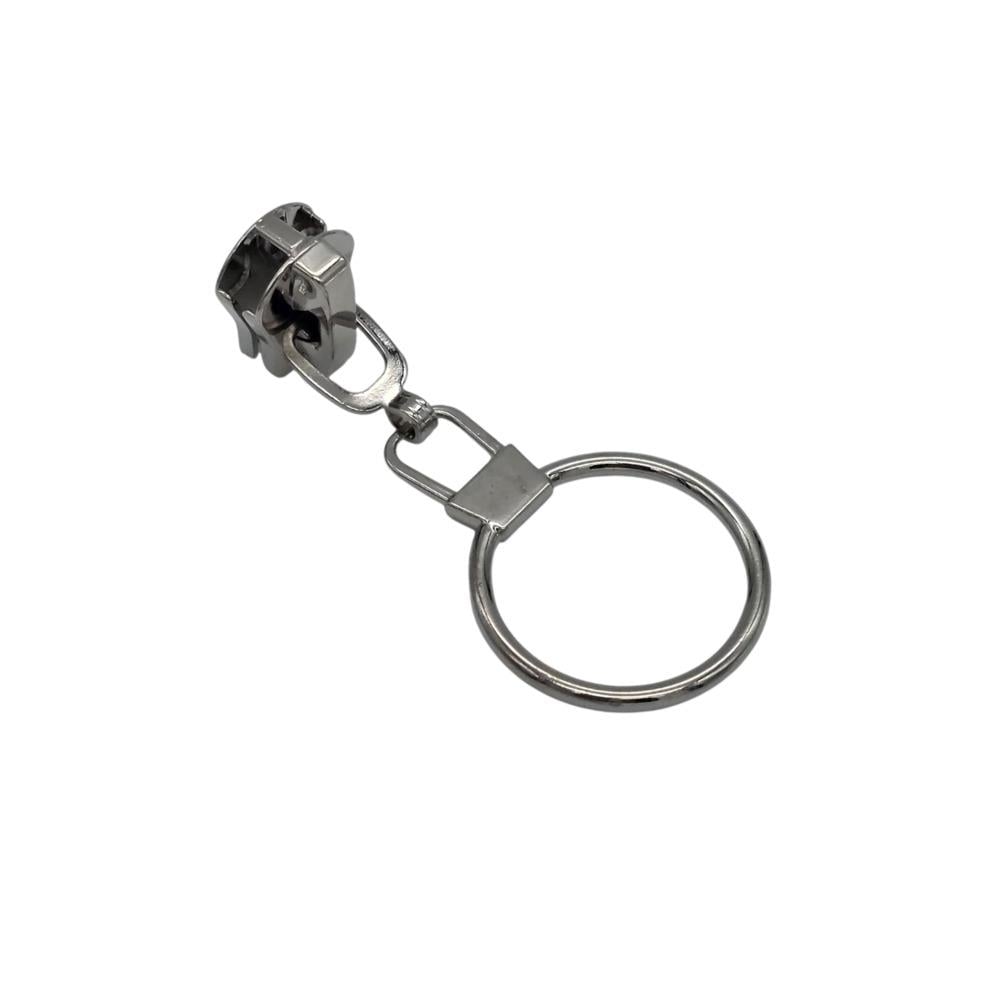 Бігунок для тракторної блискавки тип 8 Нікель "Ring"