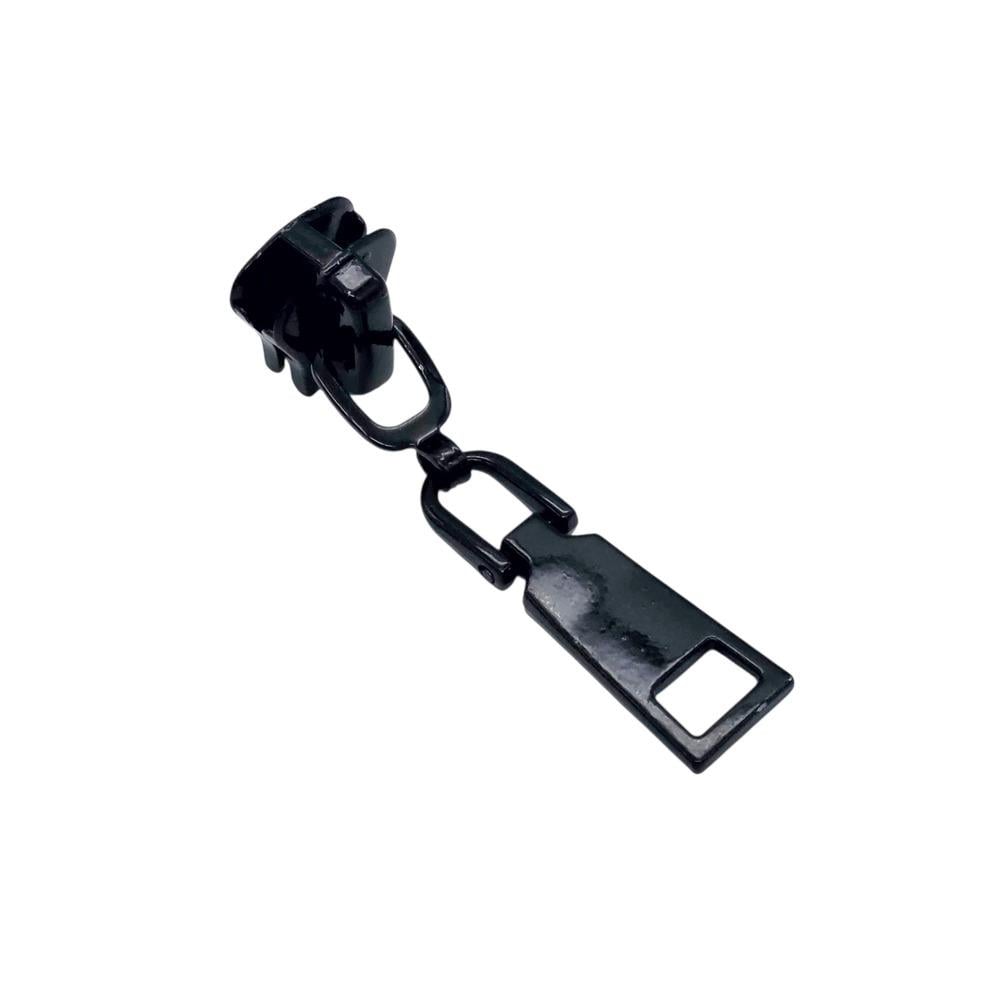Бігунок для тракторної блискавки тип 8 Чорний "Лопатка"