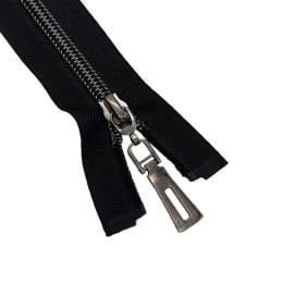 Застібка-блискавка спіральна тип 7 Блек-нікель