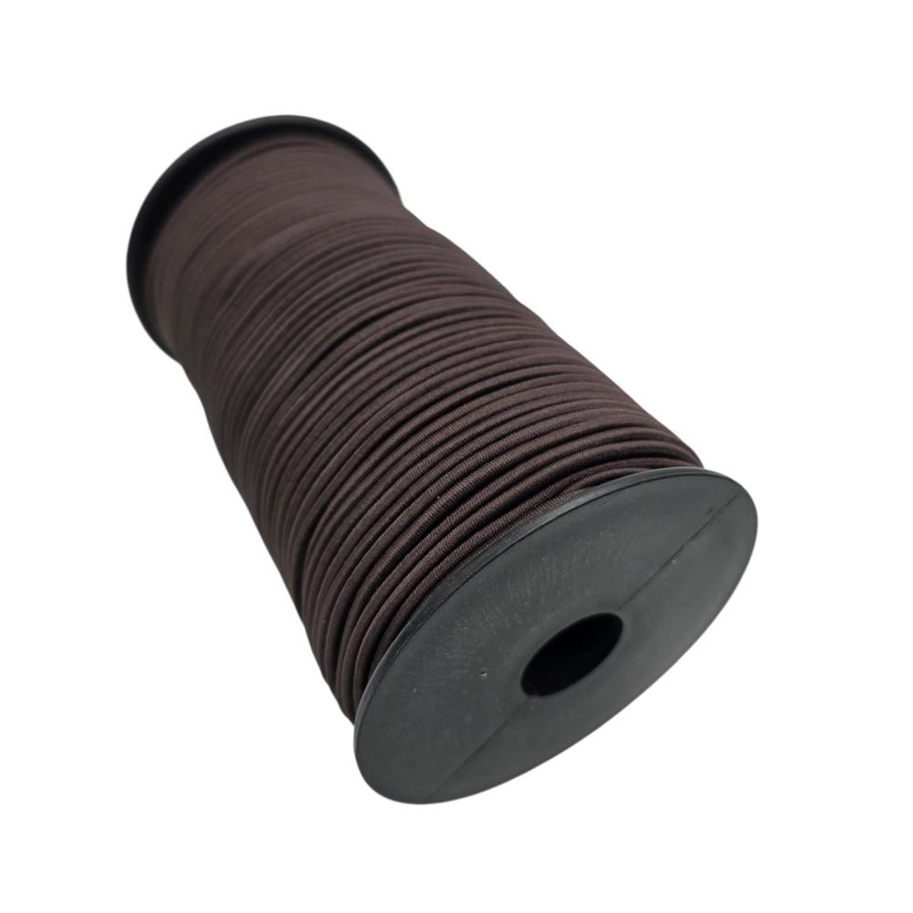 Шнур-Резинка 3мм Шоколад №730 (100м)