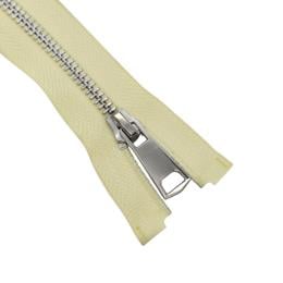 Молния металлическая тип 5 Никель 80см (Цветная)