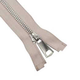 Молния металлическая тип 5 Никель 80см (Цветная)